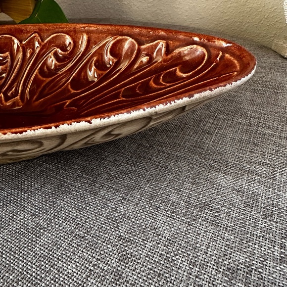 Classic Mid Century Console Bowl from Maurice of Calif. - Picture 6 of 9